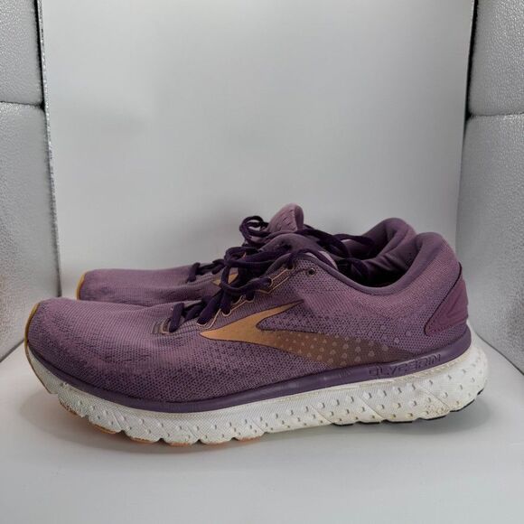 Brooks Glycerin 18 Shoes Women Size 11 Purple Running Cushioned Trainer - Picture 6 of 13
